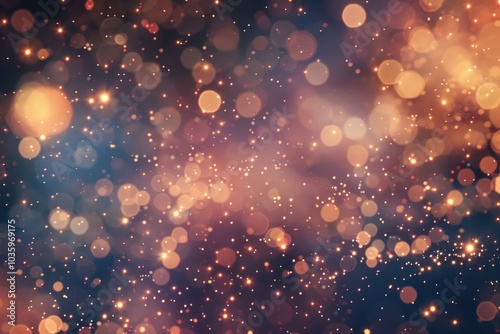 glittering stars on bokeh background sparks of bonfire night  sparks of bonfire night