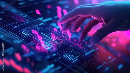 Wallpaper Mural Data science business analysis and strategy big data conceptBusiness teamwork analyzing financial graph on virtual touch screen futuristic technology solution for business development : Generative AI Torontodigital.ca