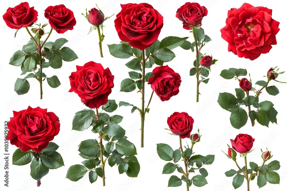 Red roses collection Red roses collection