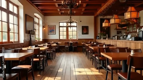 interior of a restaurant