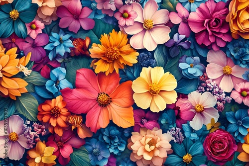 Floral pattern collection 