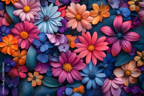 Flower pattern design 