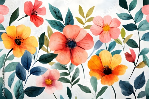 Floral elements collection