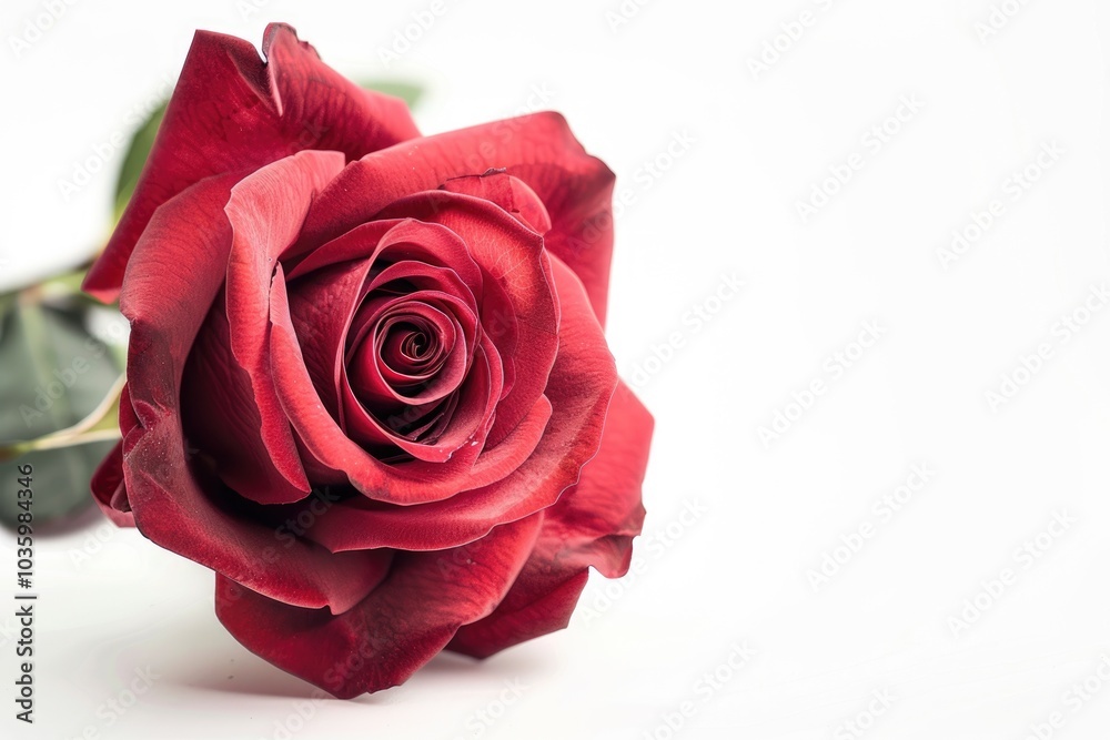 Red rose on white background repeated multiple times. Red rose on white background repeated multiple times.