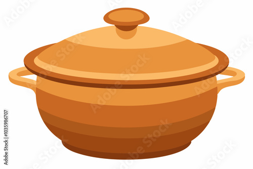 An American ancient cooking pot