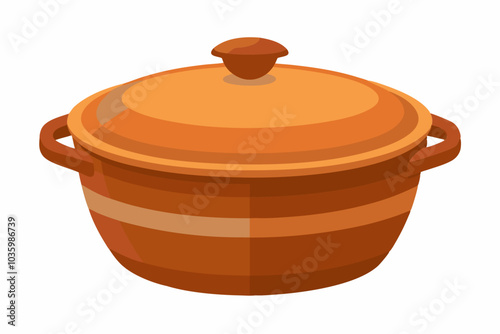 An American ancient cooking pot