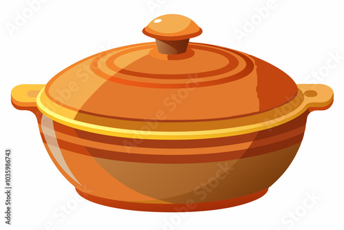 An American ancient cooking pot