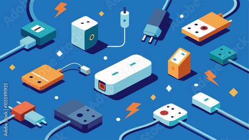 Scattered power outlets and charging stations are conveniently p for student use.