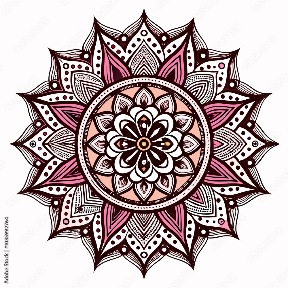 abstract floral ornament abstract floral ornament