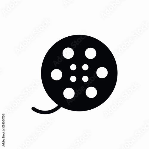 film roll icon sign vector
