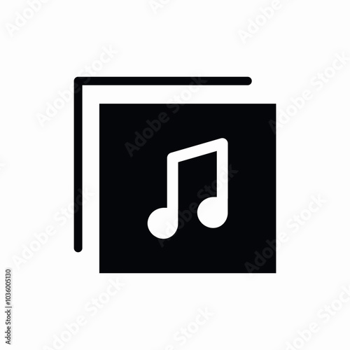music streaming icon sign vector