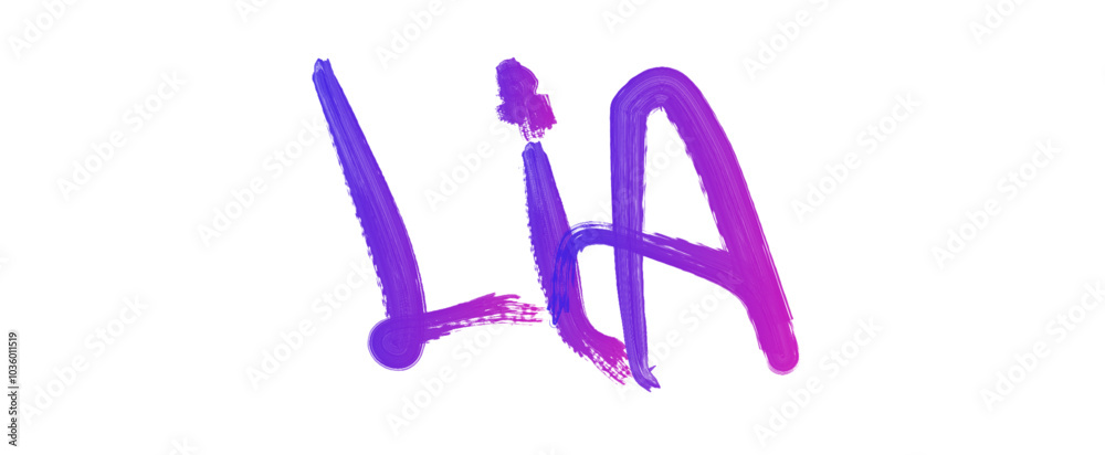 Lia - name street art - graffiti lettering typography - art illustration - multicolor - writen Word - blue and pink Lia - name street art - graffiti lettering typography - art illustration - multicolor - writen Word - blue and pink