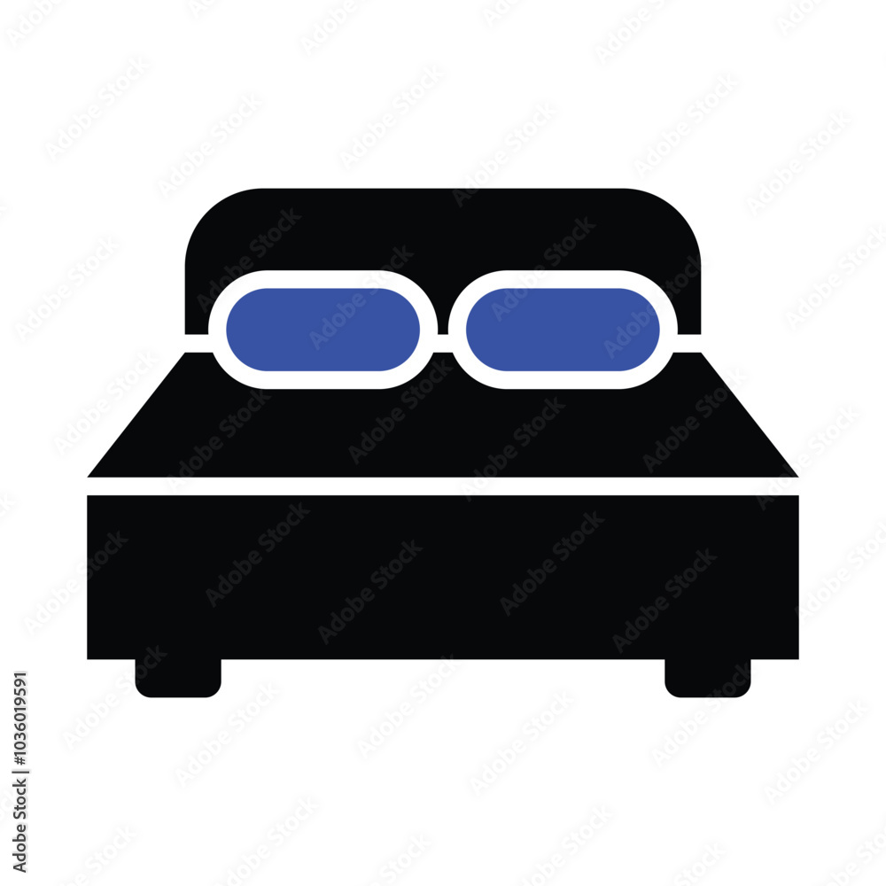 Double Bed Icon Double Bed Icon
