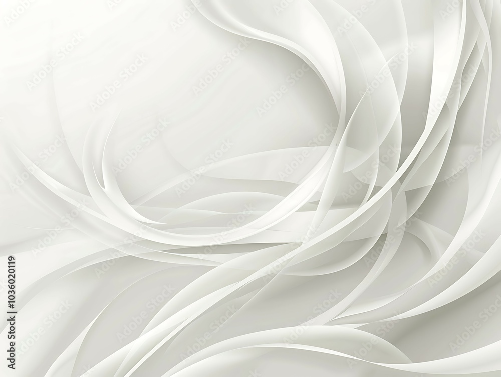 Abstract background of white silk or satin. 3d render illustration Abstract background of white silk or satin. 3d render illustration
