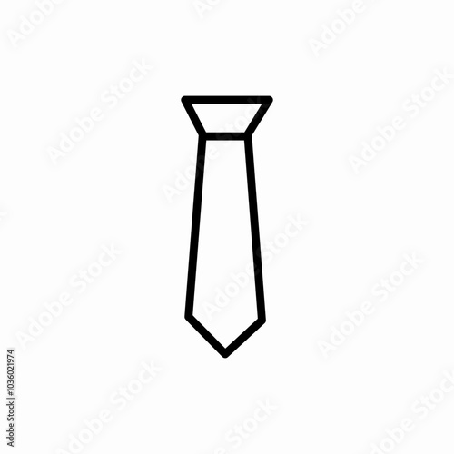 cravat necktie icon sign vector