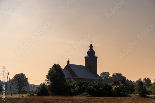 kościół , polska wieś, Radom