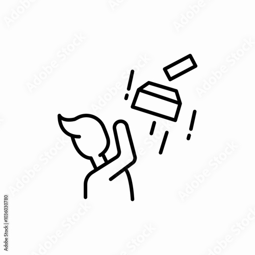 unnecessary throwing icon sign vector
