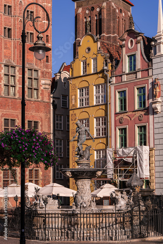 Stare miasto , Gdańsk , Żuraw, Polska, zabytki