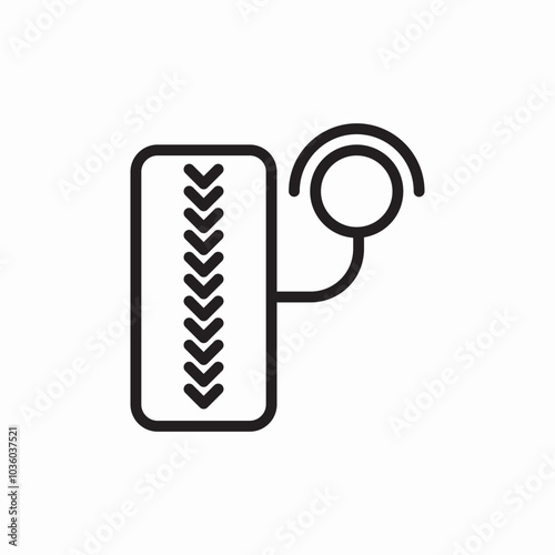tire air icon sign vector