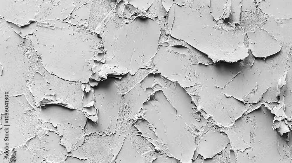 A monochromatic image of a peeling wall with flaking paint A monochromatic image of a peeling wall with flaking paint