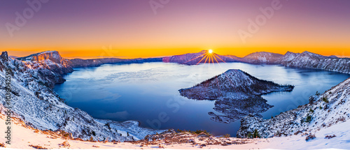 Crater Lake Sunrise