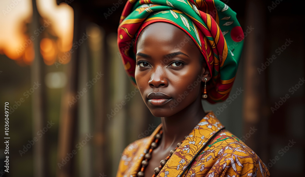 Obraz premium a woman with a turban on her head