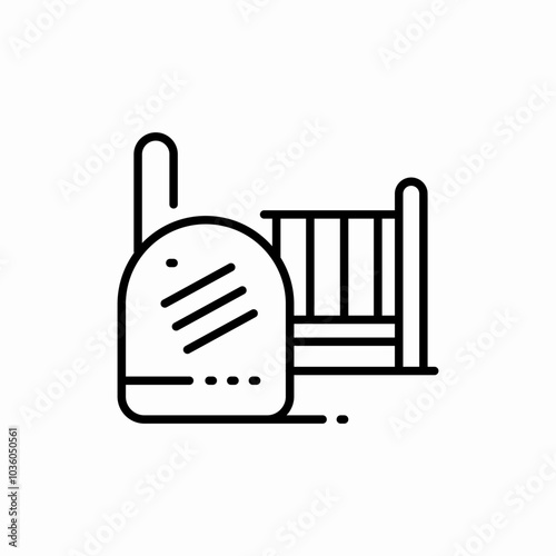 lactation room icon sign vector