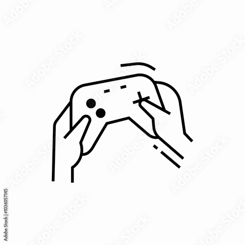 control game icon sign vector