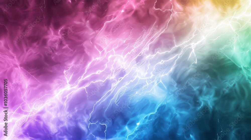 Naklejka premium Colourful smoke background, art, magic explosion