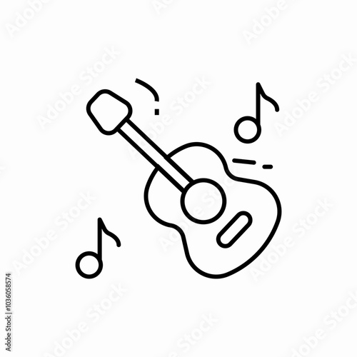 musical instrument icon sign vector