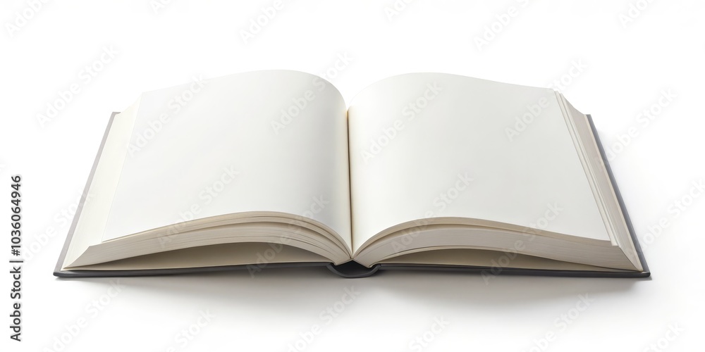 Open Book with Blank Pages, white background, book , open book , blank pages Open Book with Blank Pages, white background, book , open book , blank pages