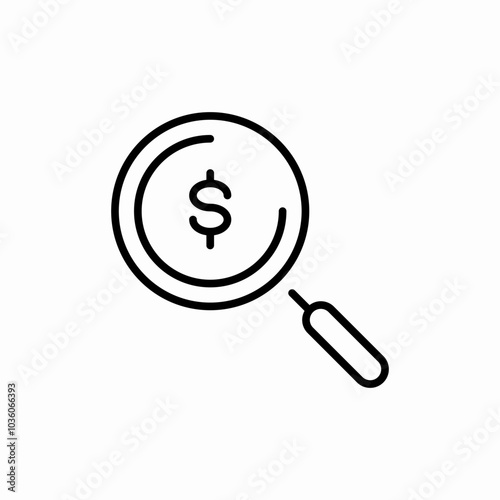 search money icon sign vector