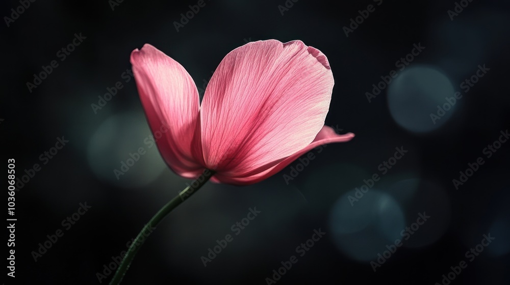 Fototapeta premium Pink Flower in Bloom