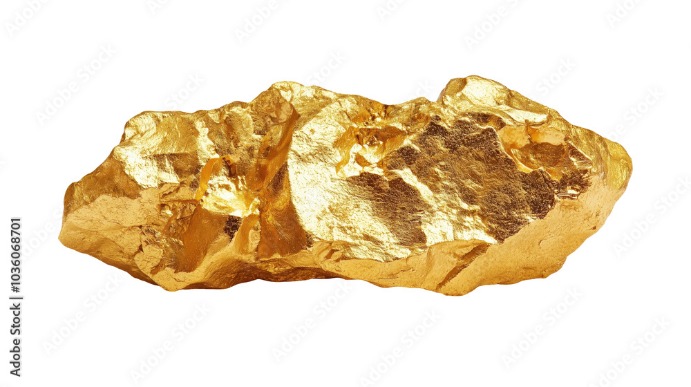 Imposing and Shiny Gold Nugget Displaying Nature's Treasure and Wealth for Various Creative Uses Imposing and Shiny Gold Nugget Displaying Nature's Treasure and Wealth for Various Creative Uses
