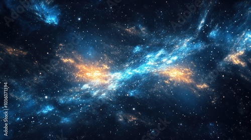 background with stars