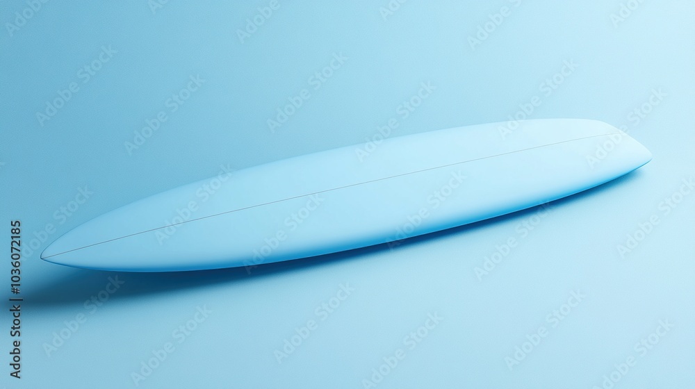 Oceanic Blue Surfboard Mockup: Sleek Custom Surfboard Design for Stylish Wave Riders and Coastal Adventurers Oceanic Blue Surfboard Mockup: Sleek Custom Surfboard Design for Stylish Wave Riders and Coastal Adventurers