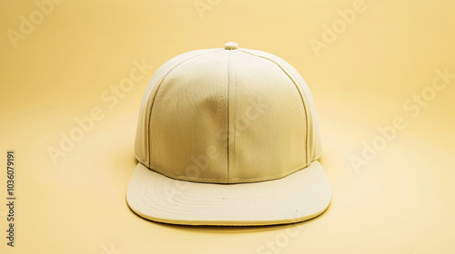 Snapback Mockup, high-end and customizable with realistic high-resolution rendering, ideal for branding, fashion design, and streetwear presentations, AI Generative