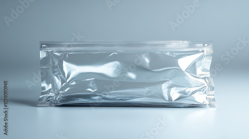 Wallpaper Mural A large, clear plastic bag with a zipper. A plain foil pouch for holding food or drinks. Torontodigital.ca
