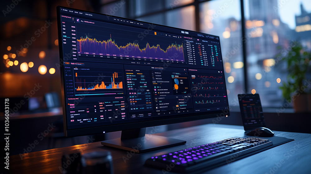 Sur l'ordinateur, un broker suit les indices boursiers du CAC 40 et du Nasdaq, analysant les fluctuations de Wall Street face à l'inflation. Sur l'ordinateur, un broker suit les indices boursiers du CAC 40 et du Nasdaq, analysant les fluctuations de Wall Street face à l'inflation.