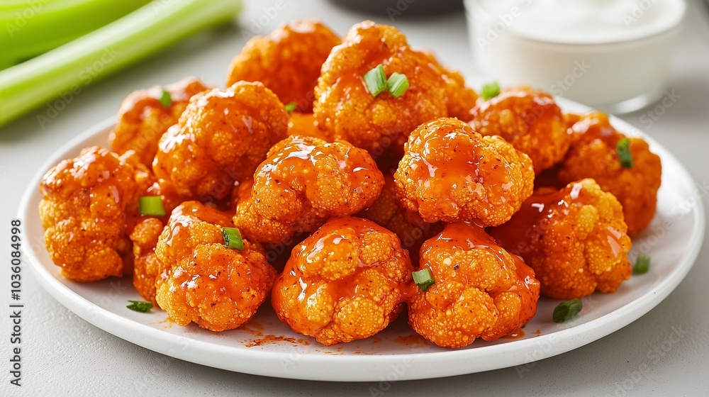 Cauliflower Buffalo Wings Cauliflower Buffalo Wings