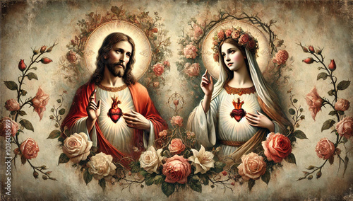 Sacred Hearts of Jesus and Mary | Sagrados Corações de Jesus e Maria