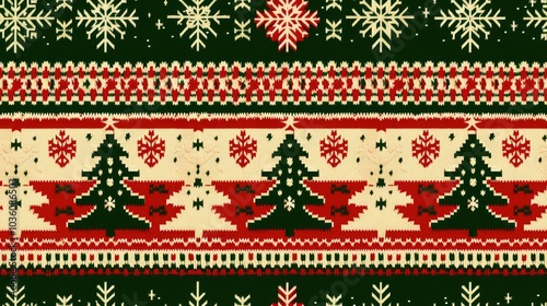 Christmas sweater pattern