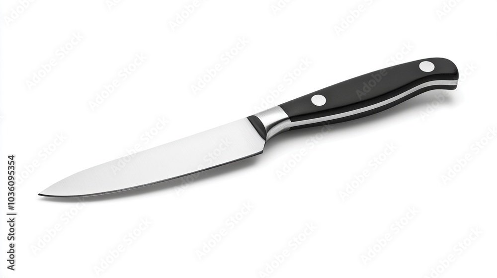 Crafted for Excellence: A Sleek Knife on a Crisp White Background Showcasing Superior Design and Unmatched Versatility for Every Task Crafted for Excellence: A Sleek Knife on a Crisp White Background Showcasing Superior Design and Unmatched Versatility for Every Task