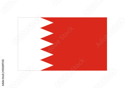 Flag of Bahrain