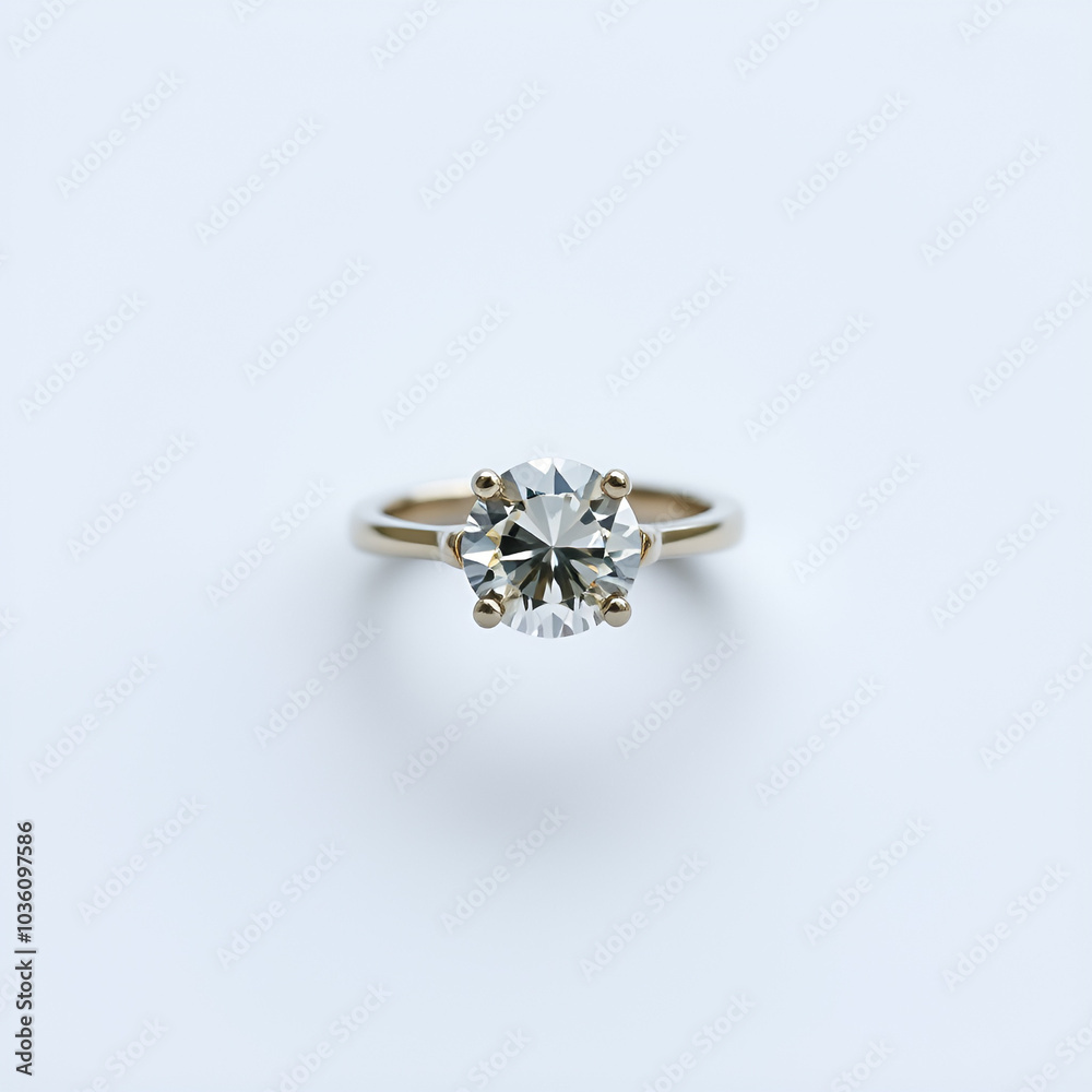diamond wedding ring on minimal background diamond wedding ring on minimal background