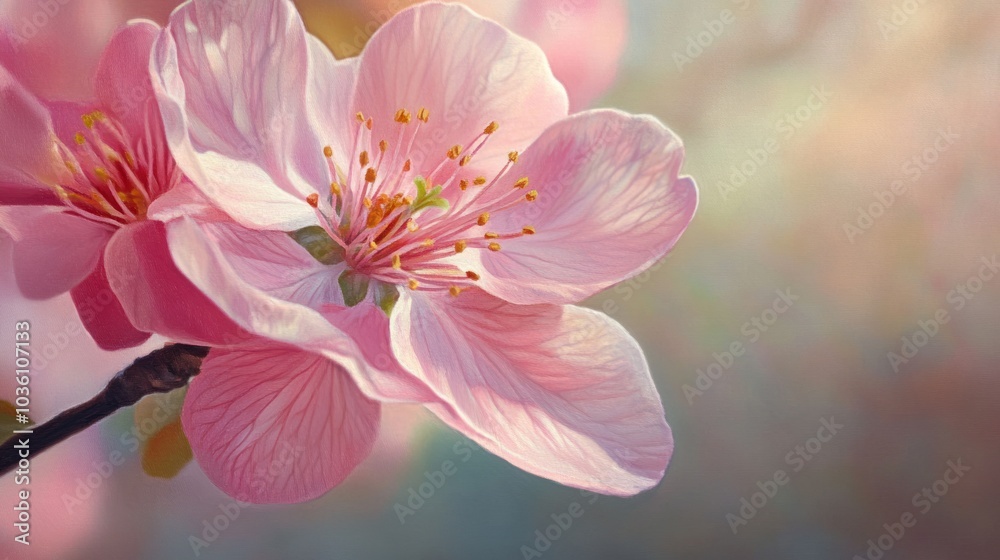 Delicate Pink Cherry Blossom Delicate Pink Cherry Blossom