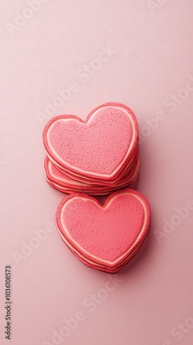 Delightful heart-shaped cookies perfect for celebrating love and sweet occasions with a touch of whimsy and joy