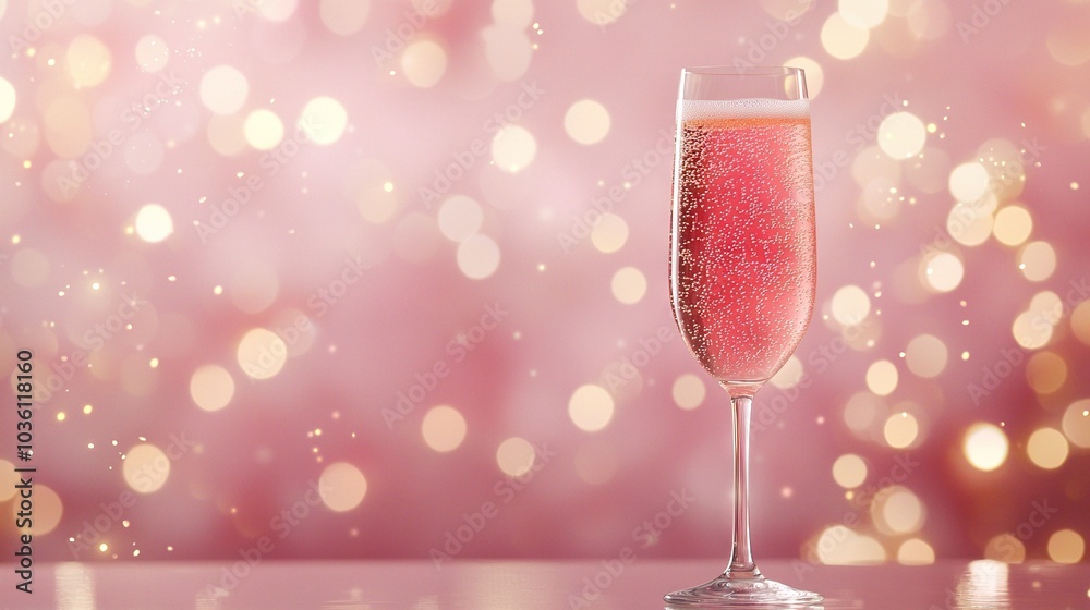 a glass of wine with a blurred golden-pink background a glass of wine with a blurred golden-pink background
