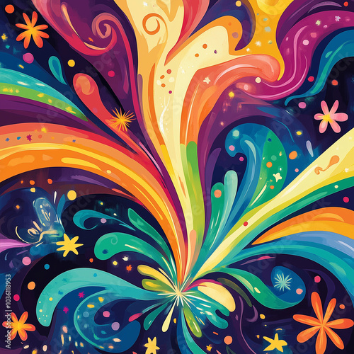 colorful Celebration Pattern Images illustrations
