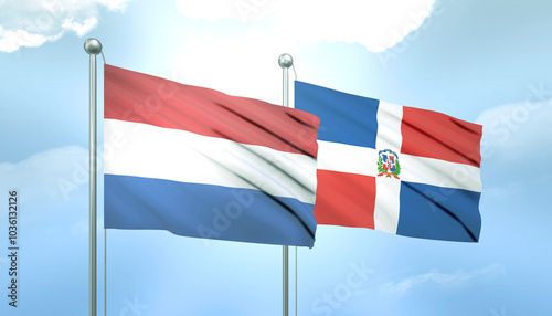 Netherlands and Dominic Flag Together A Concept of Relations